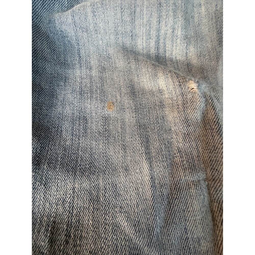 BKE Sabrina Bootcut Jeans Light Wash Blue Denim Size 31‎ Distressed - Picture 3 of 6